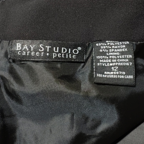 Bay Studio Lined Back Zip Closure Skirt - Picture 5 of 5